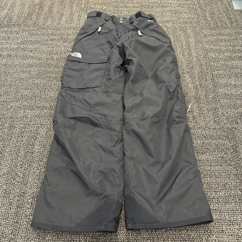 The North Face Mens HyVent Ski Snowboard Pants Black Cargo Waterproof Small